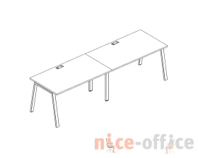 Станция (2х140) офисная на каркасе TRE A4.PRO images