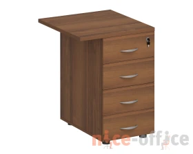 Брифинг-приставка с тумбой 4-ящичной с замком Комфорт images