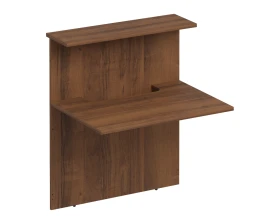 Модуль ресепшн прямой с вырезом без опор 100x76,8x120 Комфорт images