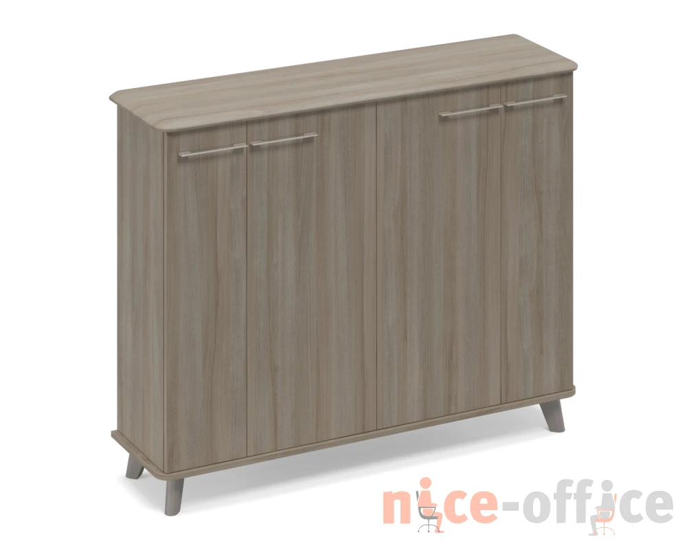 Шкаф средний закрытый греденция 150x44x87,2 Time Metal