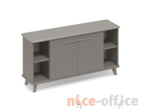 Шкаф низкий полузакрытый греденция Time Wood images