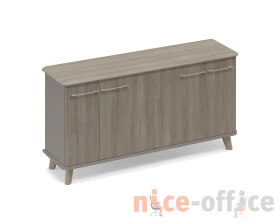 Шкаф низкий закрытый греденция Time Wood images