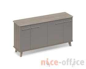 Шкаф низкий закрытый греденция Time Wood images