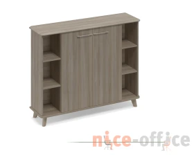 Шкаф средний полузакрытый греденция Time Wood images