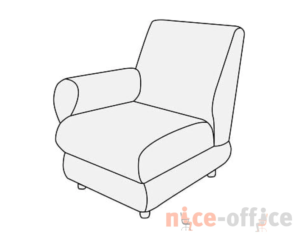 Модуль 1-х мест. с лев./прав. подл-ком Матрикс