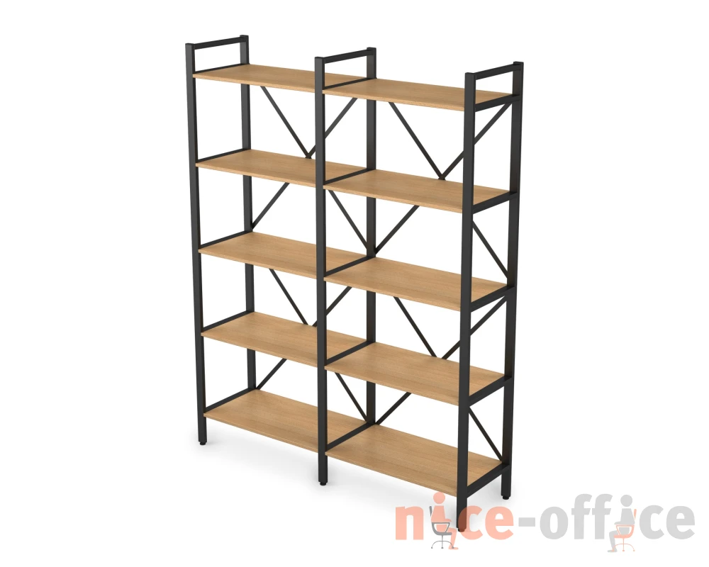 Стеллаж двойной (1560x400x2000) АРРЕДО / ARREDO