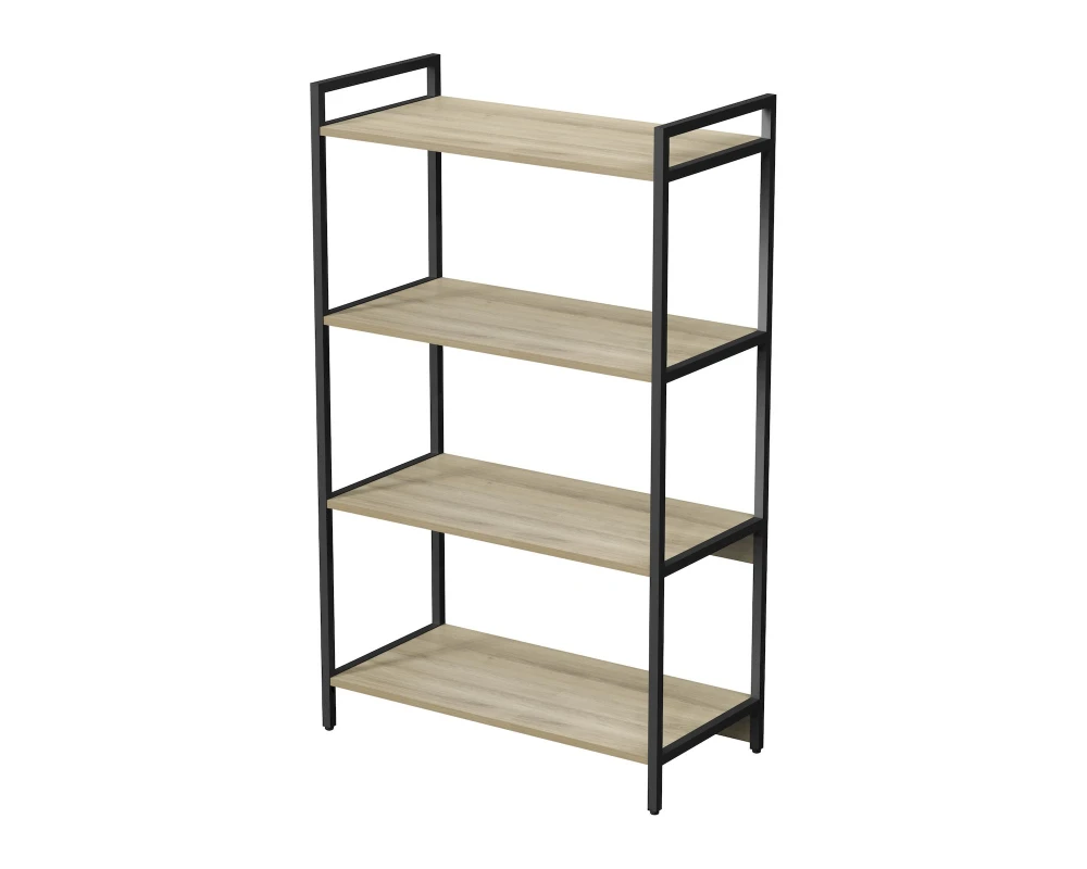 Стеллаж средний 4 полки, широкий 800x400x1328 КУБОС / CUBOS