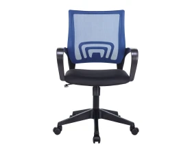 Кресло Бюрократ CH-695N Сетка/ Ткань, Синий/Черный images
