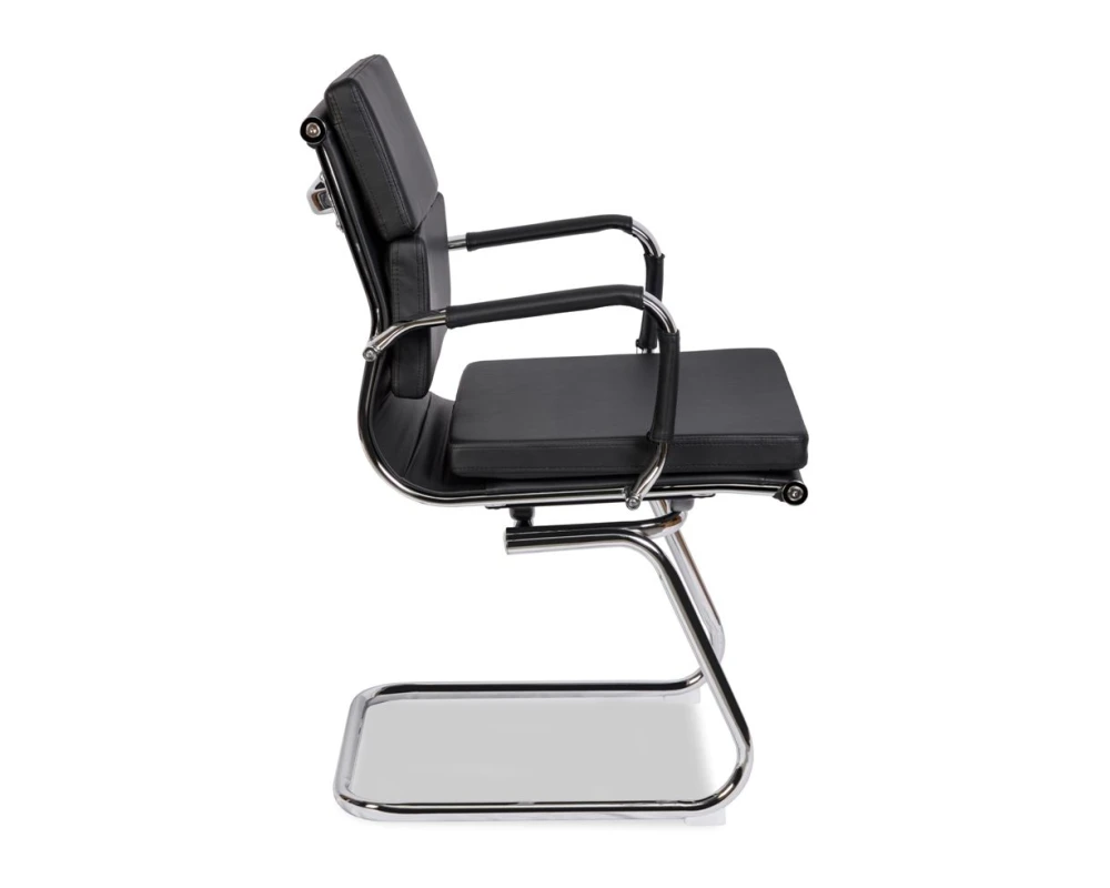 Кресло College CLG-630 LXH-C Экокожа, Черный