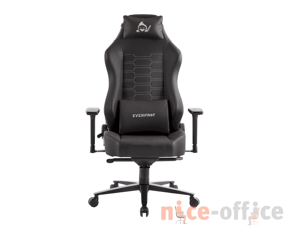 Кресло Everprof Блэкшот / Blackshot Экокожа, Черный