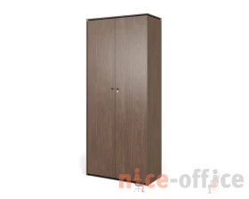 Гардероб 798х400х1869 Апекс Орех монтана/Черный images