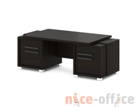 Стол с двумя тумбами 2070х1000х750 Грейс / Grace images