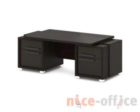 Стол с двумя тумбами 2070х1000х750 Грейс / Grace images