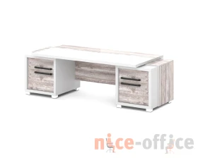 Стол с двумя тумбами 2470х1000х750 Грейс / Grace images