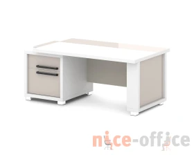 Стол с одной тумбой 1835х1000х750 Грейс / Grace images