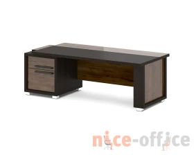Стол с одной тумбой 2235х1000х750 Грейс / Grace images