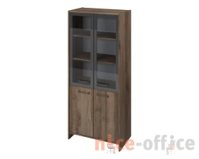 Шкаф для документов широкий с 4 полками закрытый Фестус / Festus images