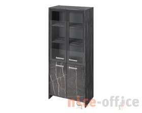 Шкаф для документов широкий с 4 полками закрытый Фестус / Festus images