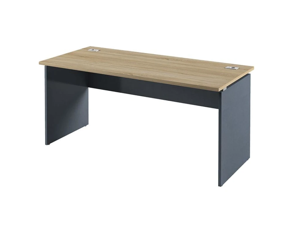 Стол прямой с 2-мя заглушками кабель-канала I-26 Инновация