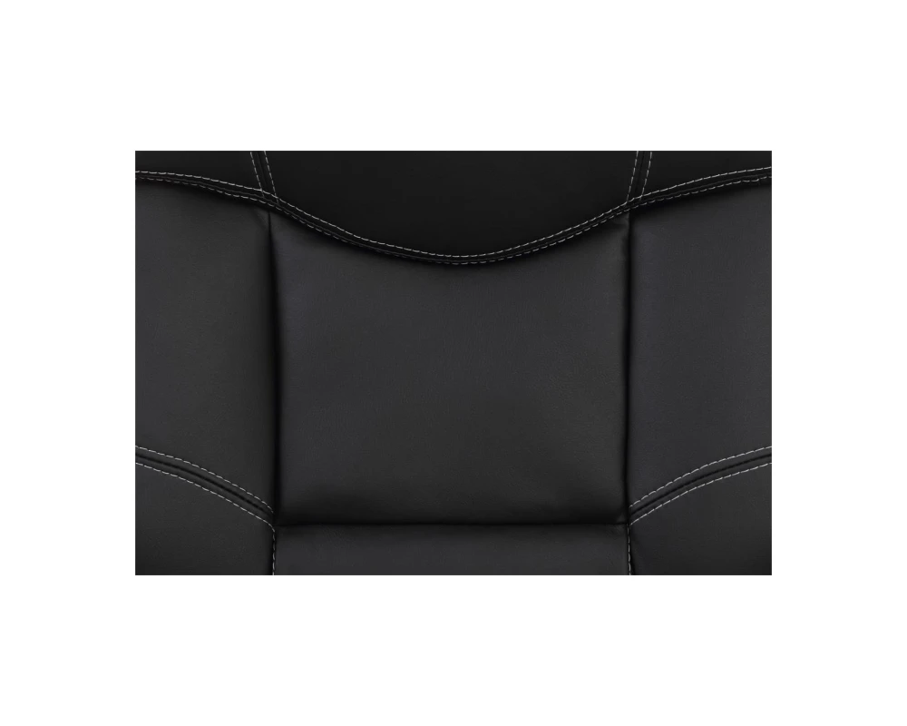 Кресло Albert 2177H Экокожа, Черный