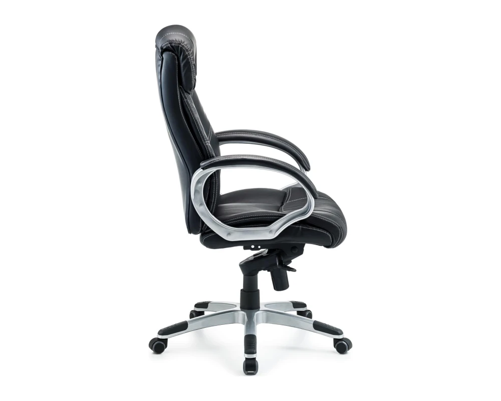 Кресло Albert 2177H Экокожа, Черный