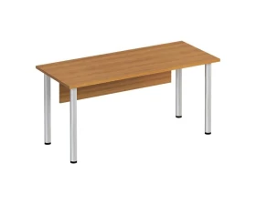 Стол письменный на хромированных опорах МХ с экраном ДСП ФР 1113 Formula images