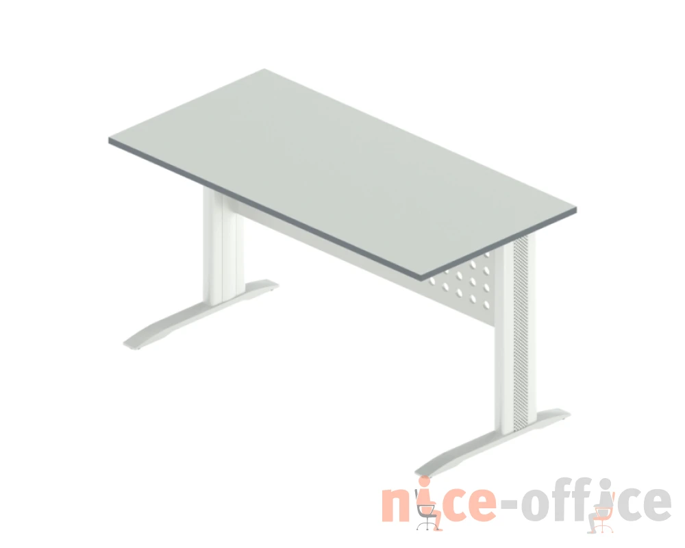 Стол прямой на металлокаркасе АМК-3+ОА-01/1400 Агат