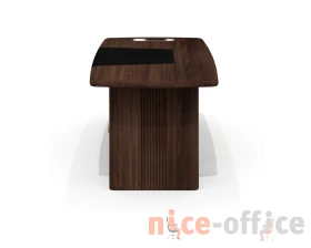 Стол руководителя с опорной тумбой левый AS-20L Астон / Aston (ms) images