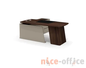 Стол руководителя с опорной тумбой правый AS-20.1R Астон / Aston (ms) images