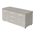 Дуб серебристый/Стоун/RAL 1019 MS