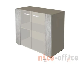 Низкий шкаф со стеклянными фасадами NT-41 New.Tone images