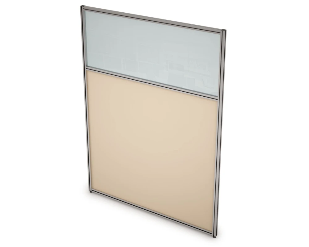 Перегородка напольная комби ЛДСП+Стекло 1200x1600x29 Арго