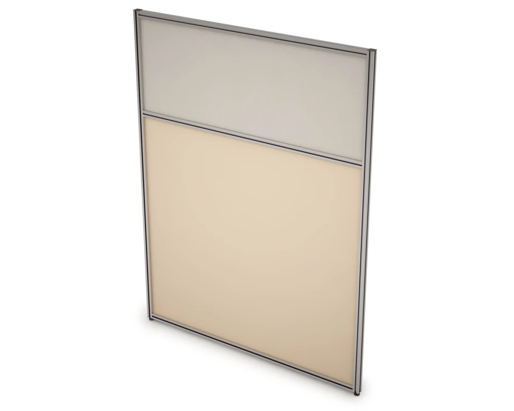 Перегородка напольная комби ЛДСП+Ткань 1200x1300x29 Арго