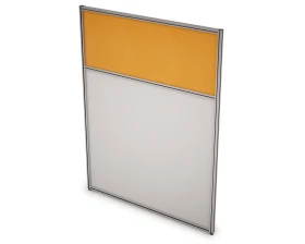 Перегородка напольная комби ЛДСП+Ткань 900x1600x29 АРГО images