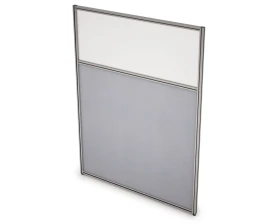 Перегородка напольная комби Ткань+Стекло 700x1300x29 Арго images