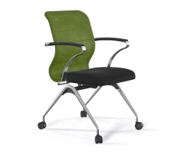Кресло ErgoLife S 8 M4-8K F53.W01 Сетка/Ткань, Зеленый/Черный images
