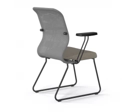 Кресло ErgoLife S 8 M4-9T F57 Сетка/Ткань, Серый/Песочный images