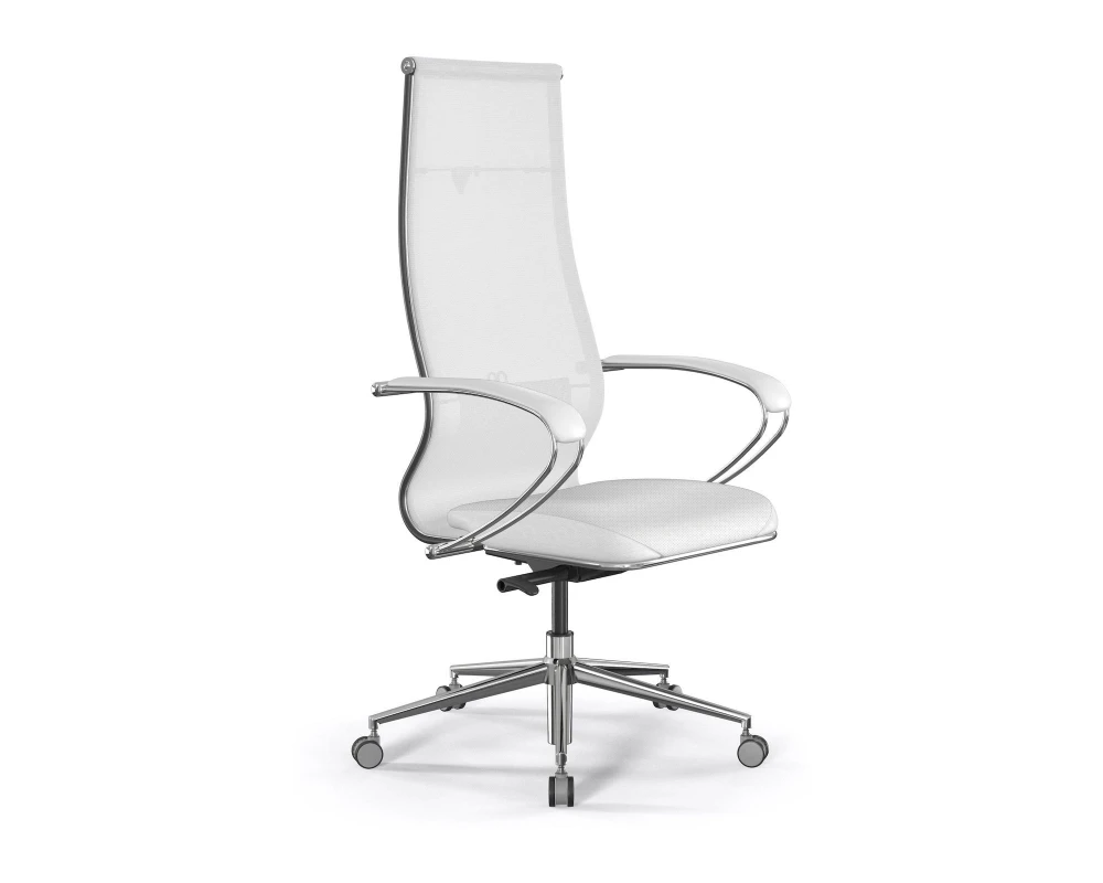 Кресло ErgoLife SynchroSit 10 B1-163K M23.B23.G18.W13 Сетка/Экокожа, Белый