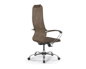 Кресло ErgoLife SynchroSit 8 B1-9K M25.B21.G20.W02 Сетка/Ткань, Светло-коричневый/Коричневый images