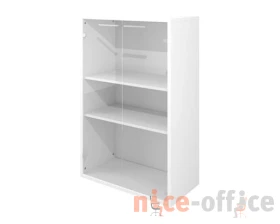 Шкаф низкий 800х400х1250 стекло прозрачное Дублин images