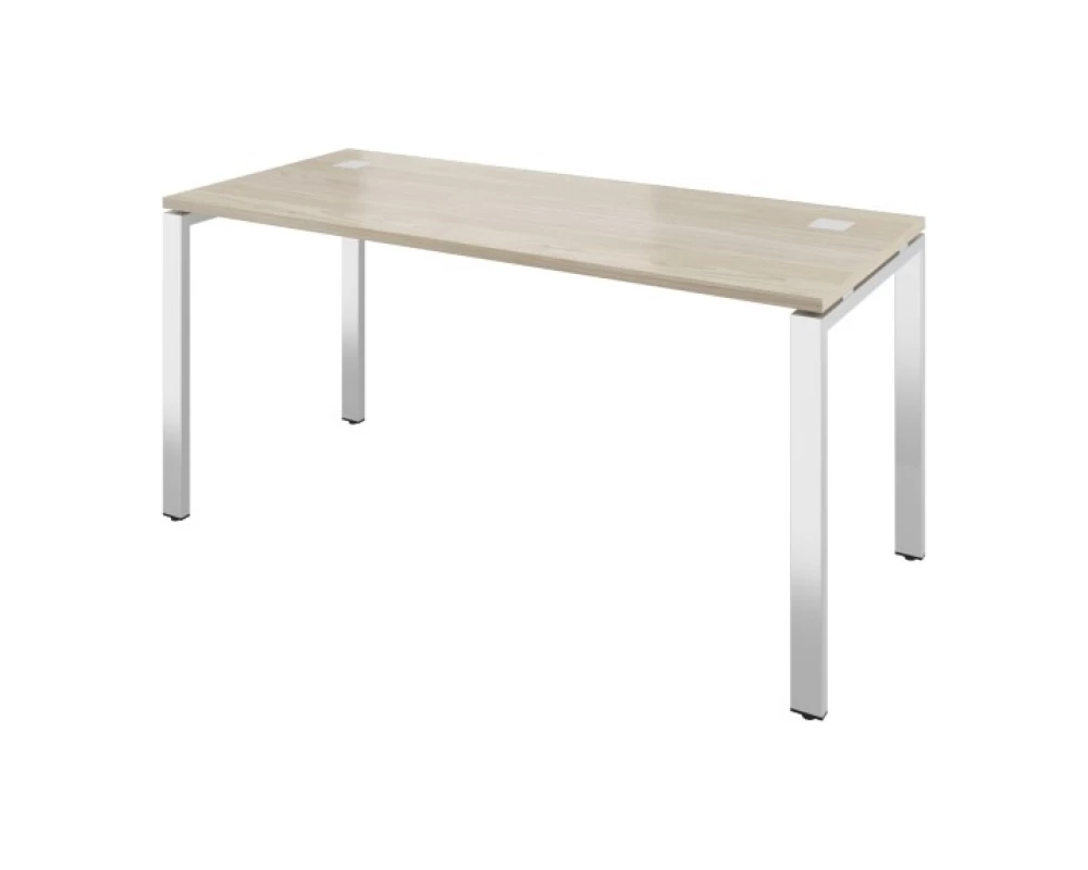 Стол прямой на П-образной опоре на м/к (1600х700х745) Дуглас