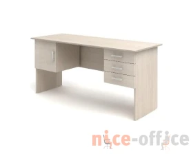 Стол 2-тумбовый (3 ящика + дверка) (1600х600х750) СК29 Канц images