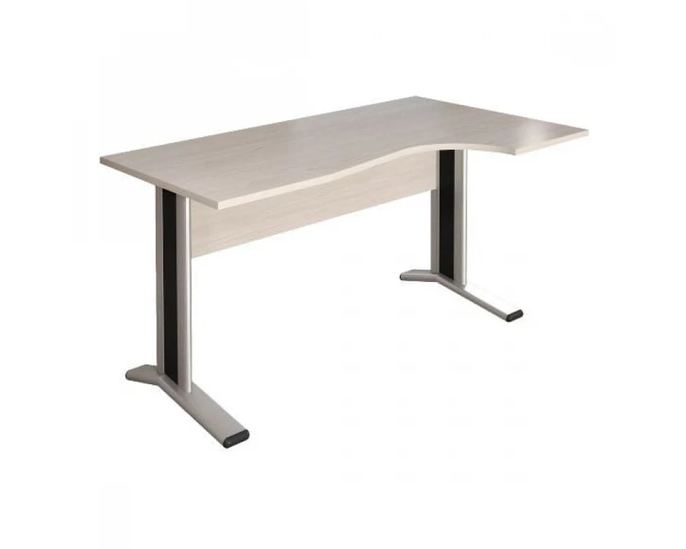 Стол кривол. прав. на м/к 1404х904(704)х756 КМ62 Монолит