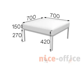 Пуф Ap 700х700х420 Астро MVK images