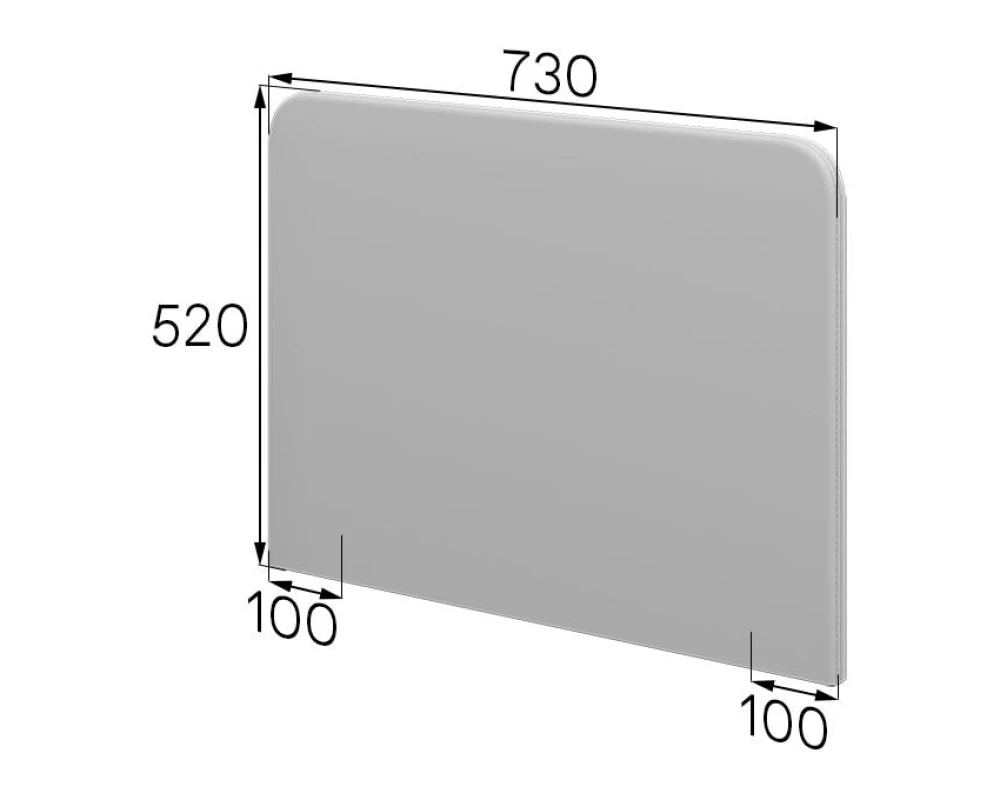 Боковой экран ЭРЛ-73/52 Эрл MVK