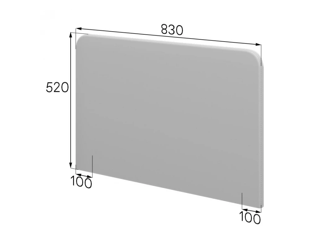 Боковой экран ЭРЛ-83/52 Эрл MVK