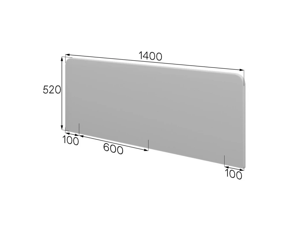 Фронтальный экран ЭРЛ-140/52 Эрл MVK