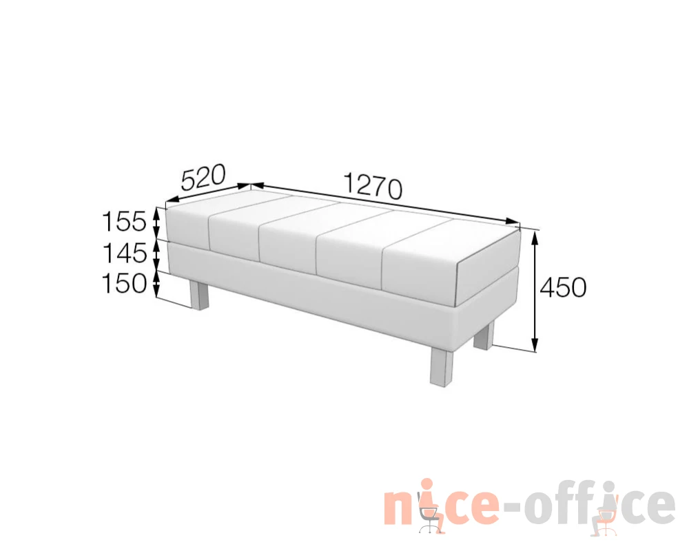 Пуф FL-b21 Флагман MVK