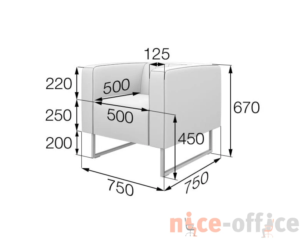 Кресло КС1-50 Кейс MVK