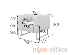 Кресло КС1-50 Кейс MVK images